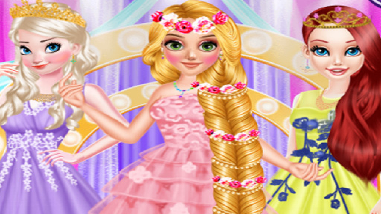 Free Long Hair Princess Prom Game Android Online