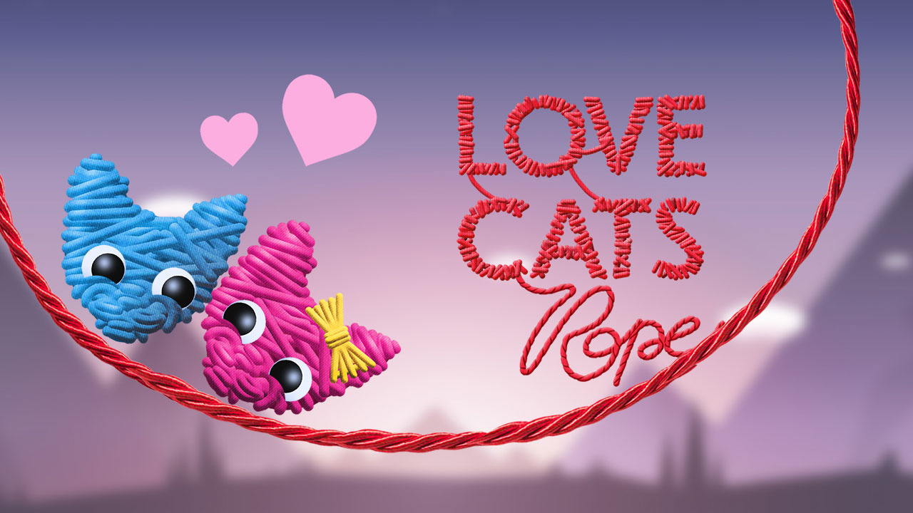 Play Love Cats Rope Game Android Online