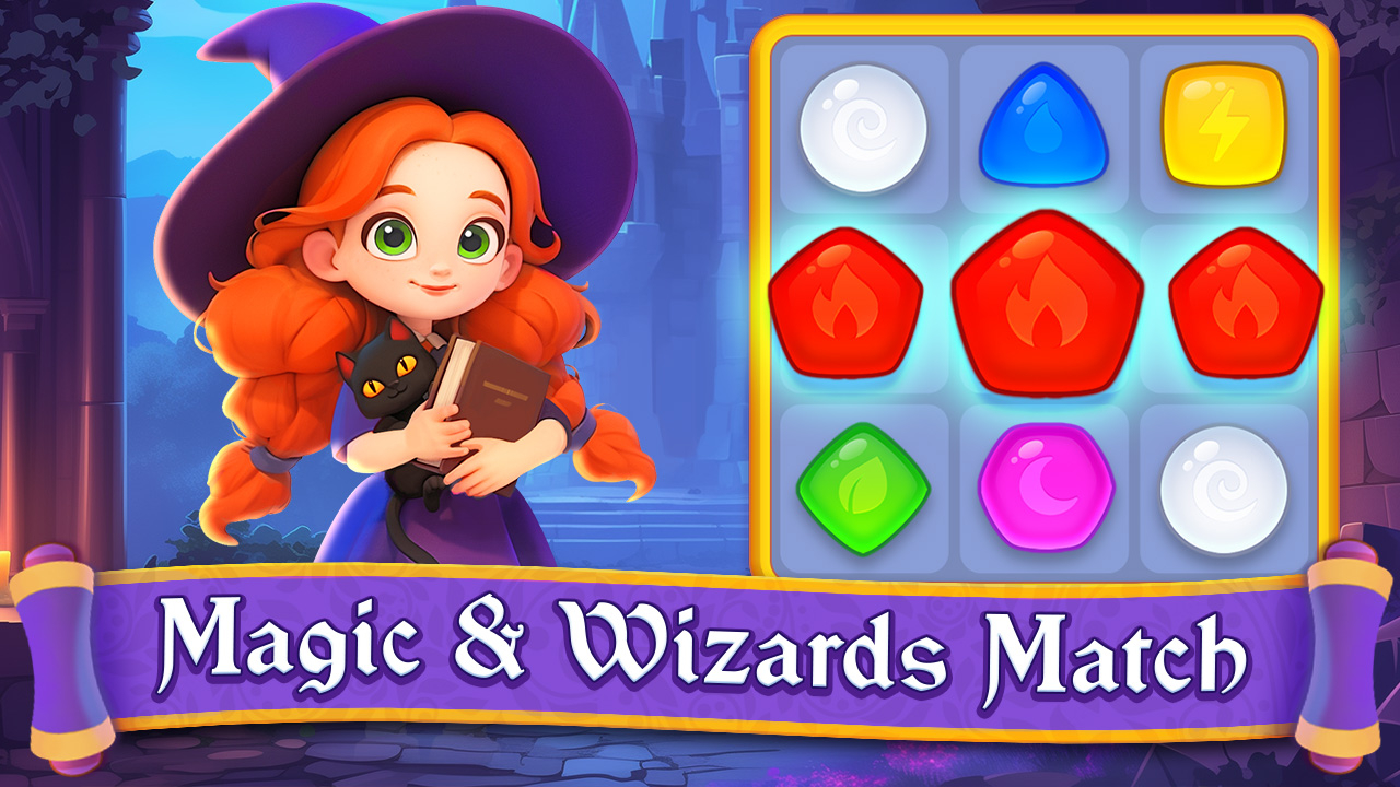 Play Magic and Wizards Match Online Desktop Game