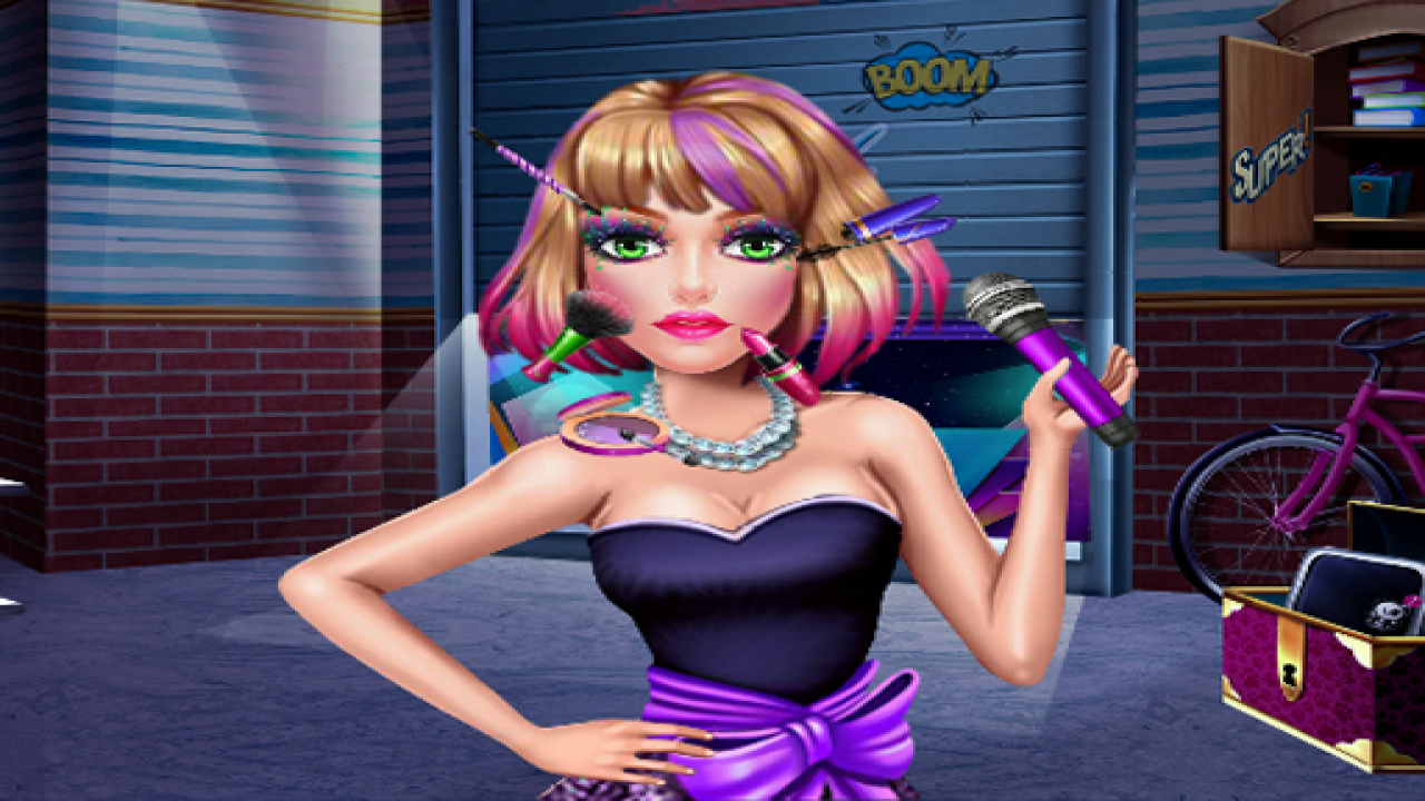 Free Makeup for a Star Games Play Online