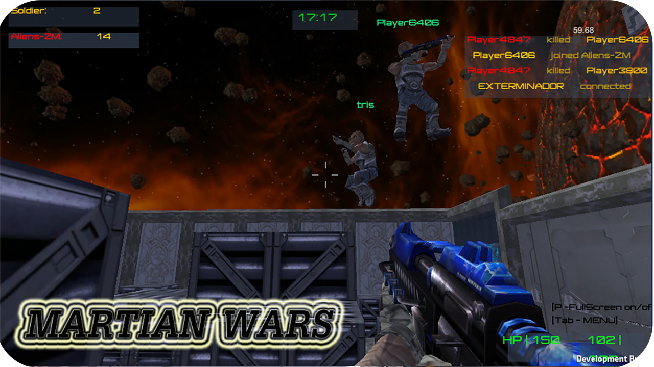 Play Free Martian Alien Combat Multiplayer Desktop Online Game