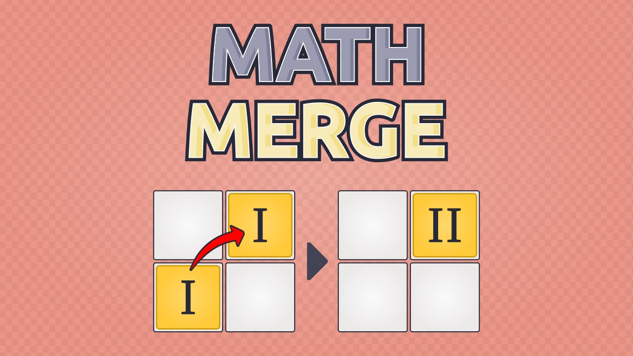 Play Math Merge Online Desktop Game