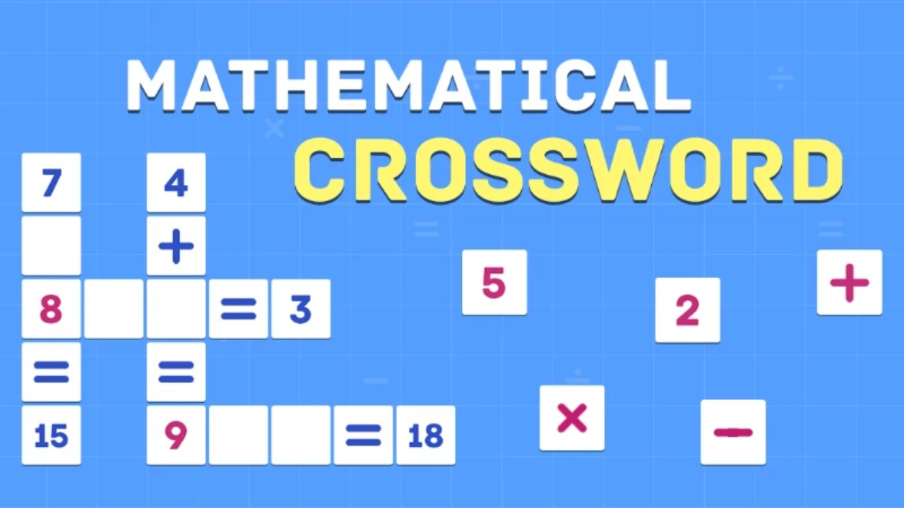 Play Mathematical crossword Mobile Game Free Now