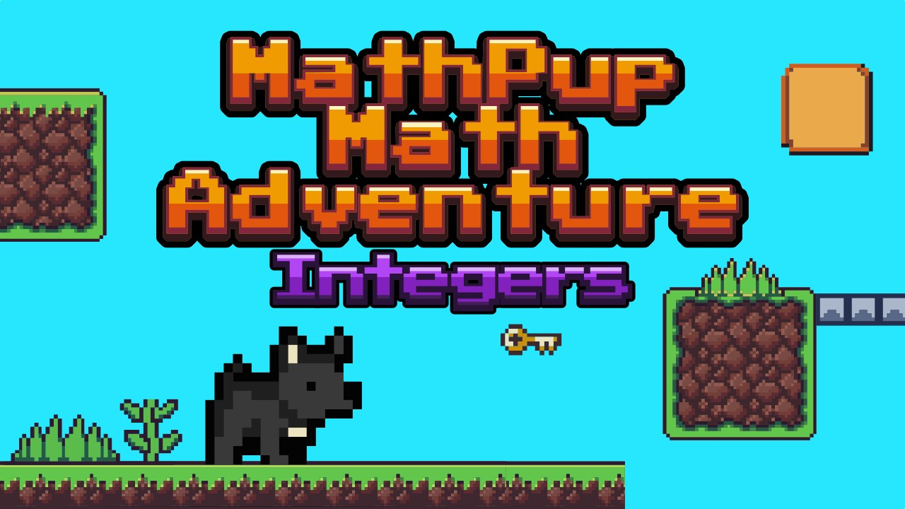 Free Play MathPup Math Adventure Integers Online Games