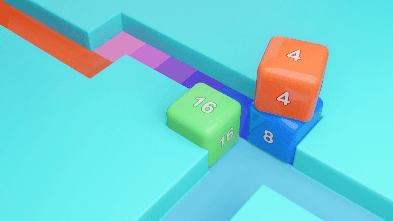 Play Maze Cube 2048 Free Online Game iOS Now