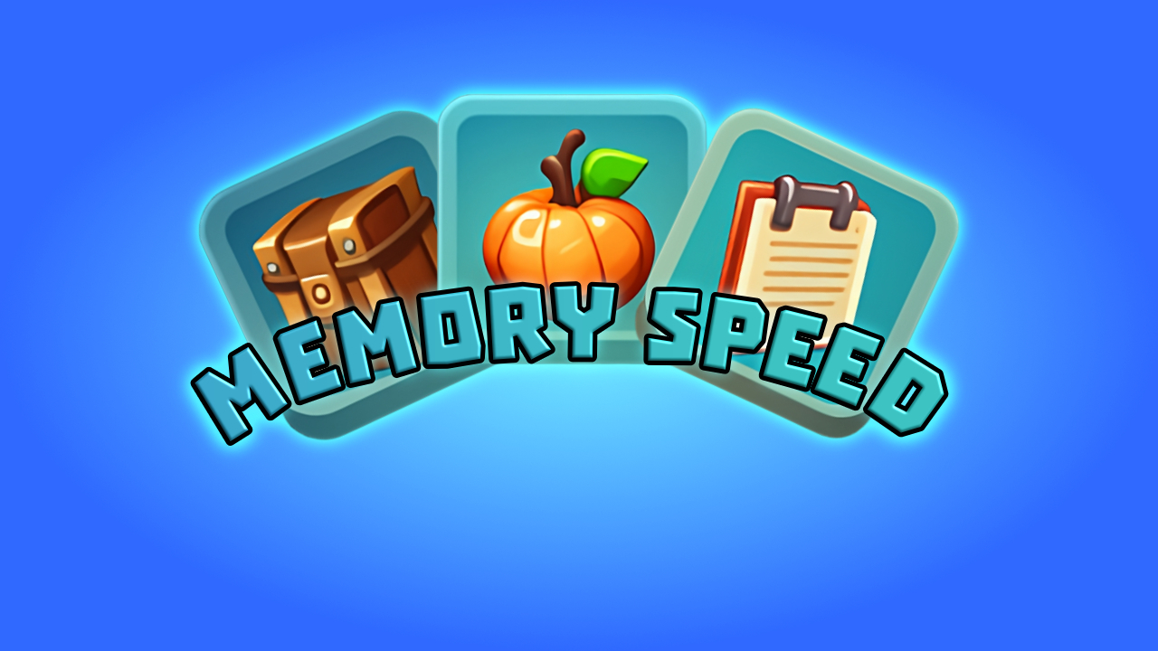 Play Memory Speed iOS Online Game Free Now