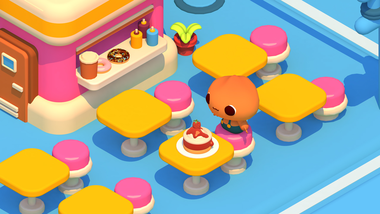 Play Merge Cafe Mobile Game Free Now