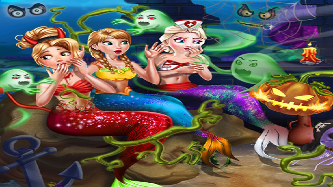 Free Mermaid Haunted House Game Mobile Play