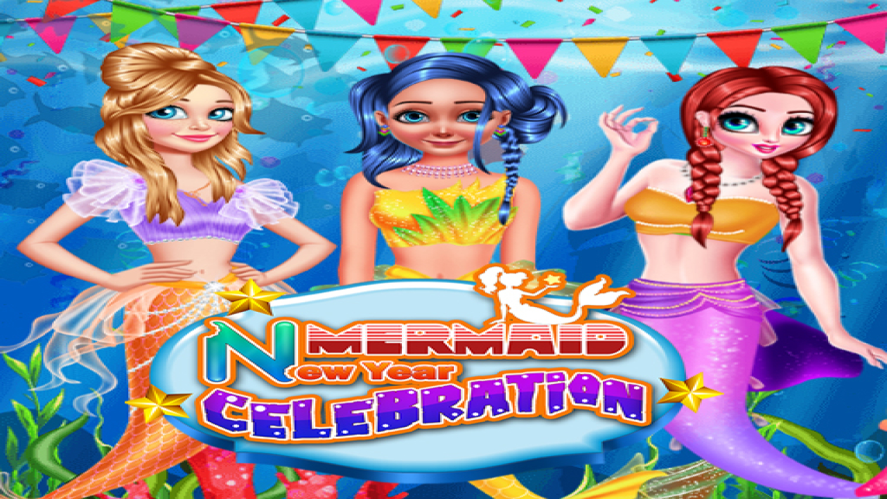 Play Mermaid New Year Celebration Free Game For PC Now