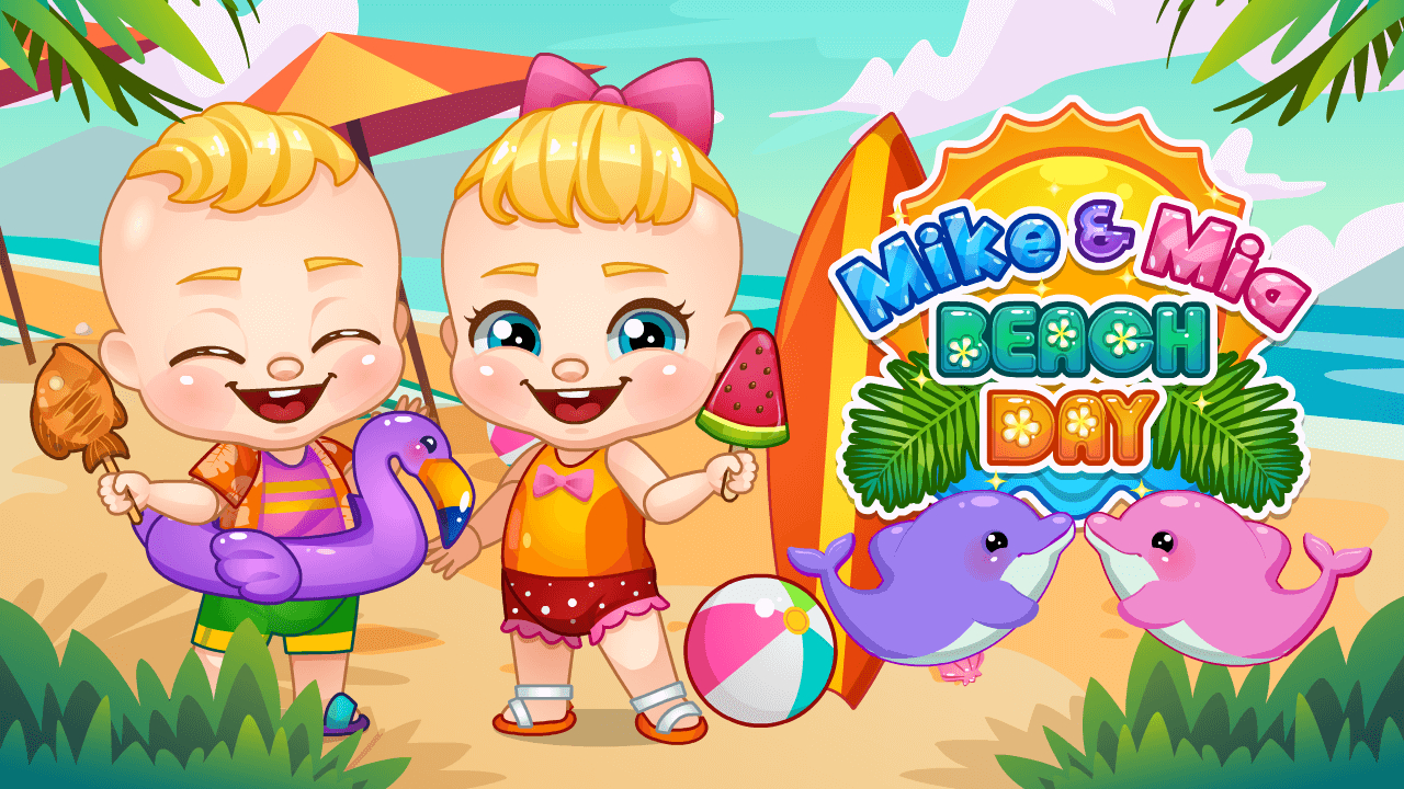 Play Mike And Mia Beach Day Online Game