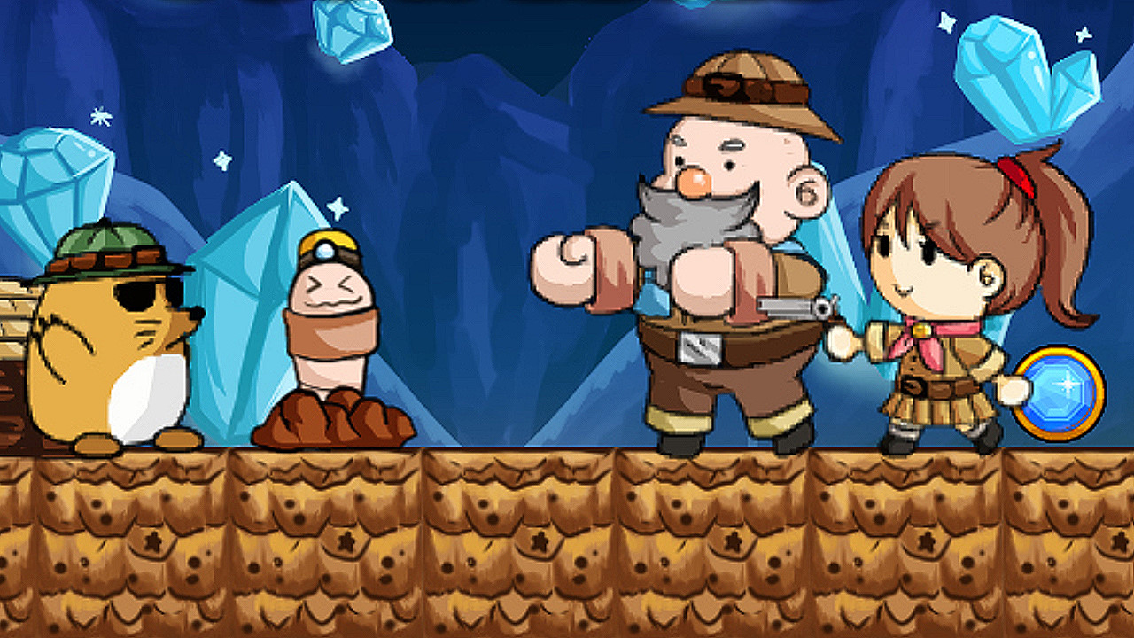 Play Free Miners Adventure Online Desktop Game