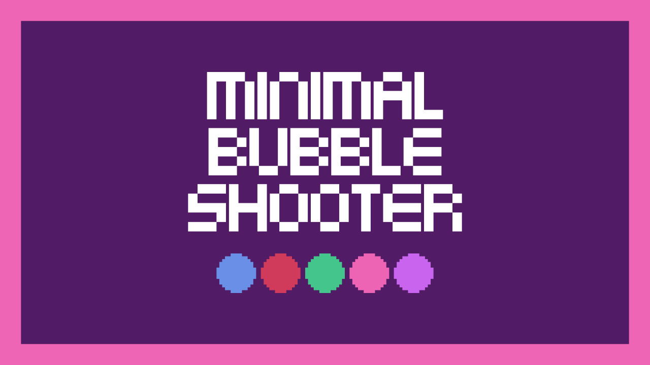 Play Minimal Bubble Shooter Game Free No Download