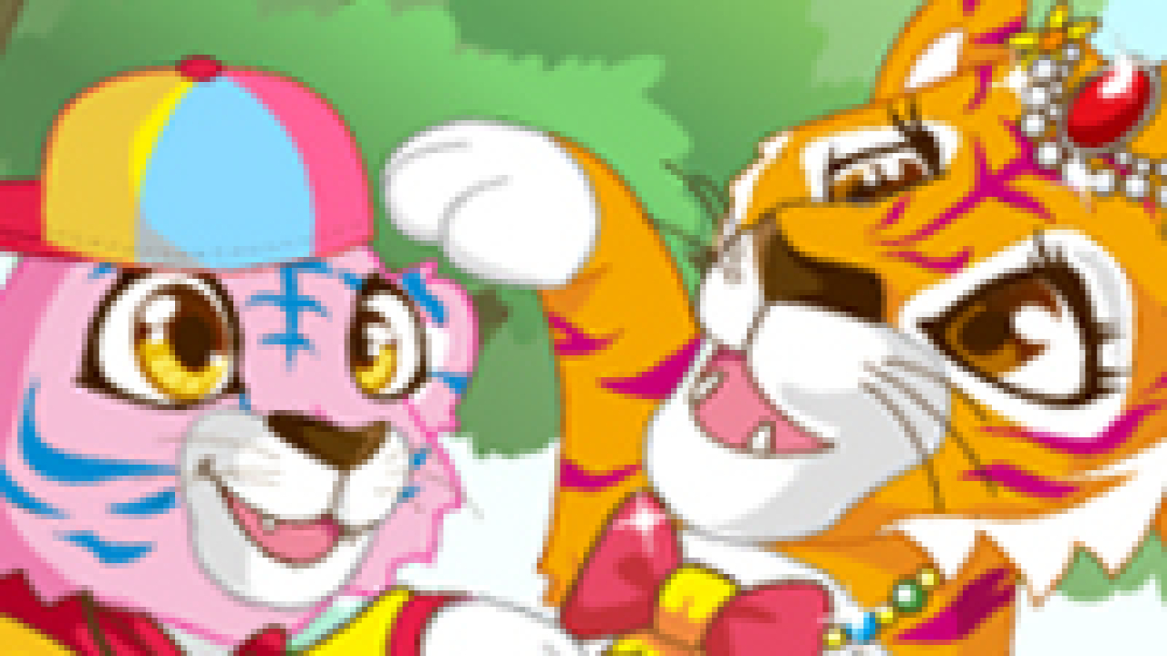 Play Mommy and Baby Tiger Online Game PC