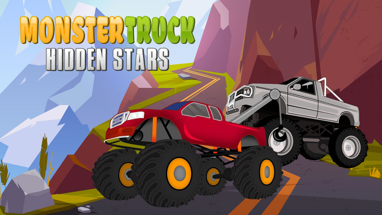Play Monster Truck Hidden Stars Free Online Browser Game