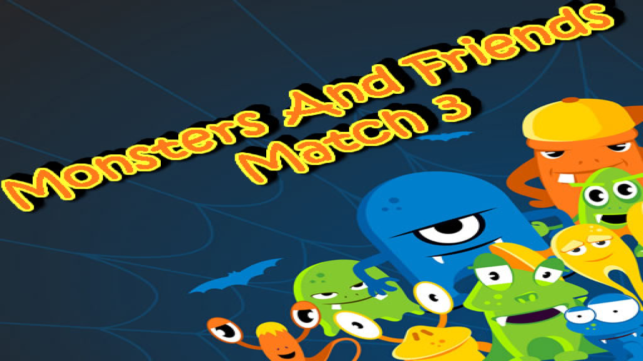 Play Monsters And Friends Match 3 Free No Login PC Game