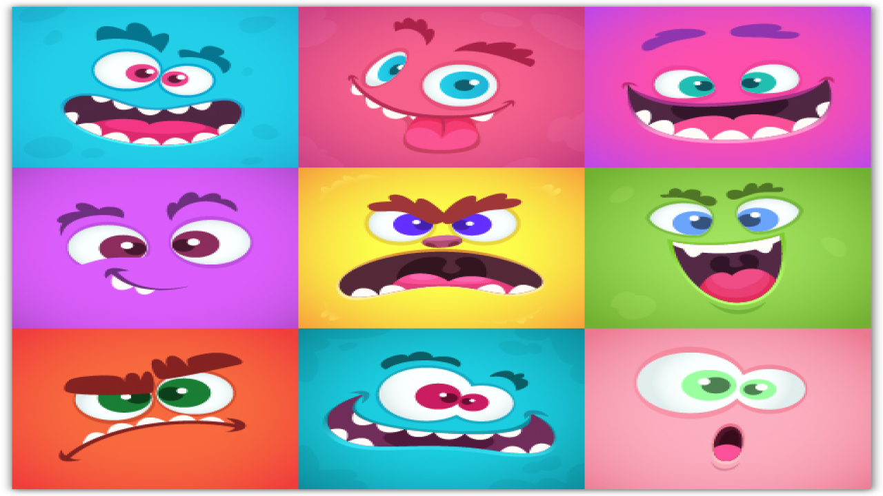 Free Monsters Color Fill Online Play Mobile