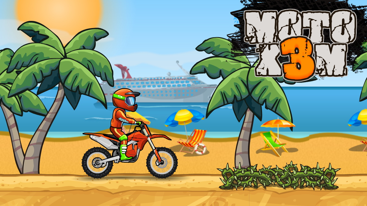 Free Play Moto X3M Bike Race Game iOS Now Online Game