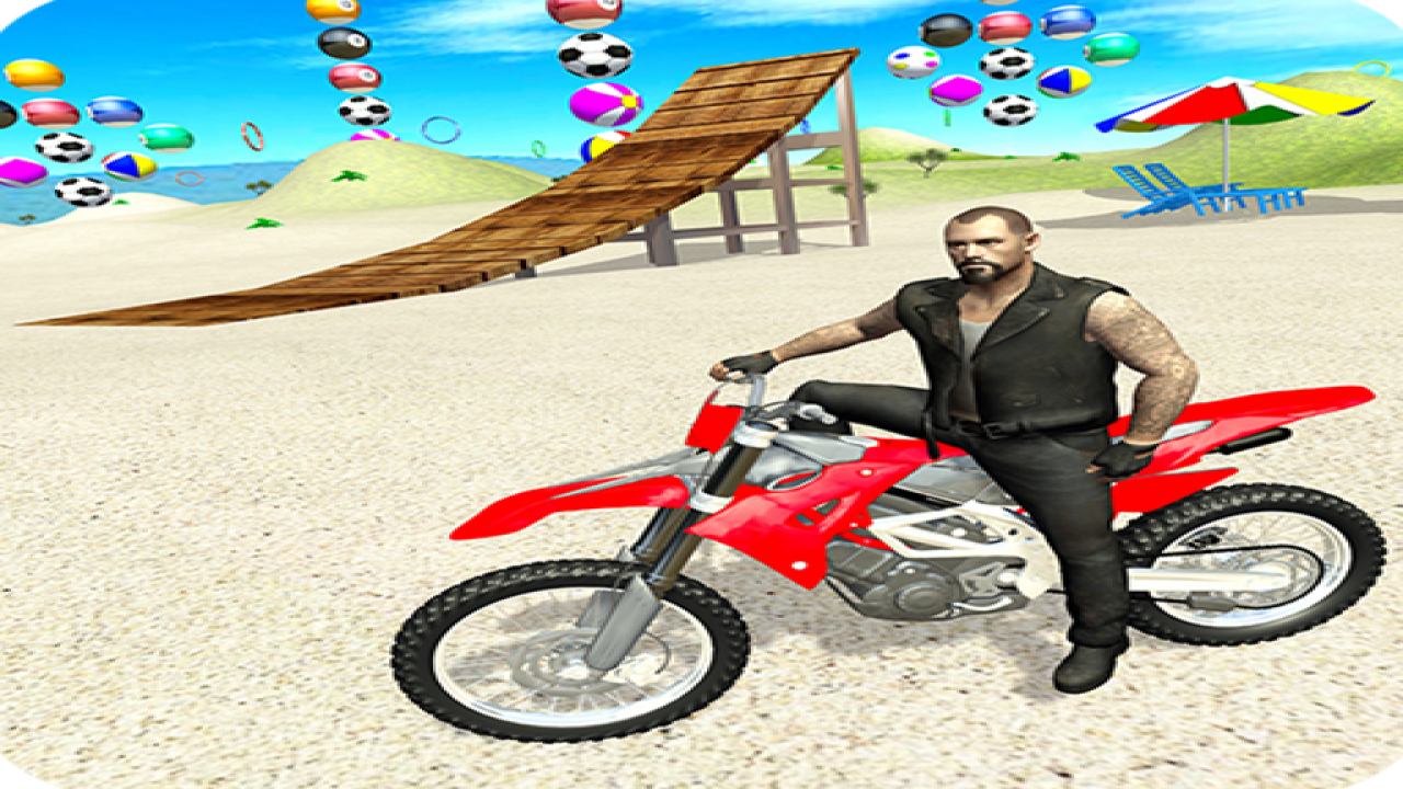 Play Motorbike Beach Fighter 3D Free Game PC Online