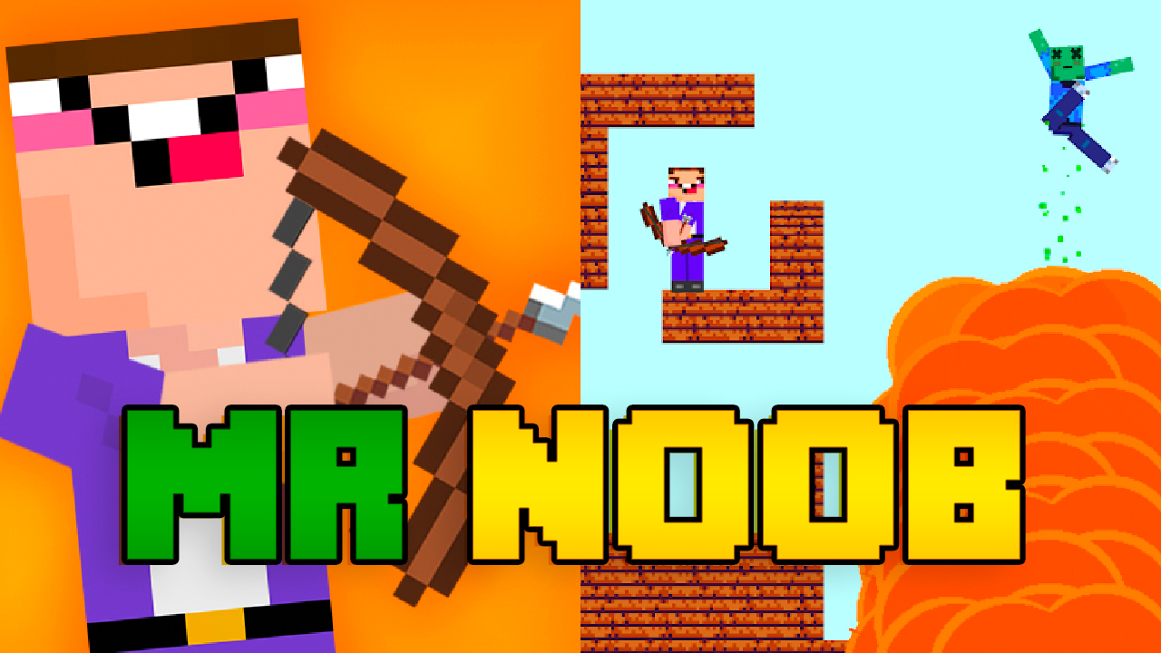 Free Mr Noob Vs Zombies Game Android