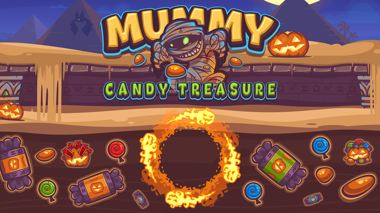 Free Mummy Candy Treasure Game Now