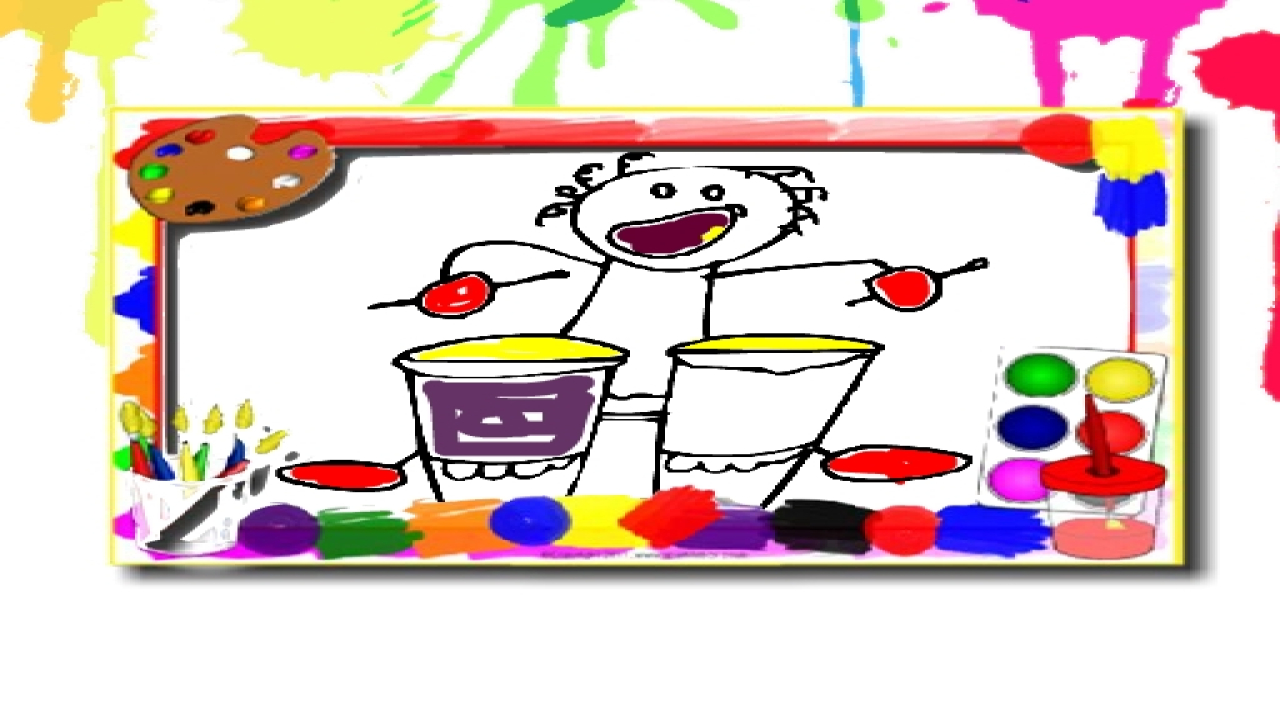 Free Music Coloring Book Online Games Now