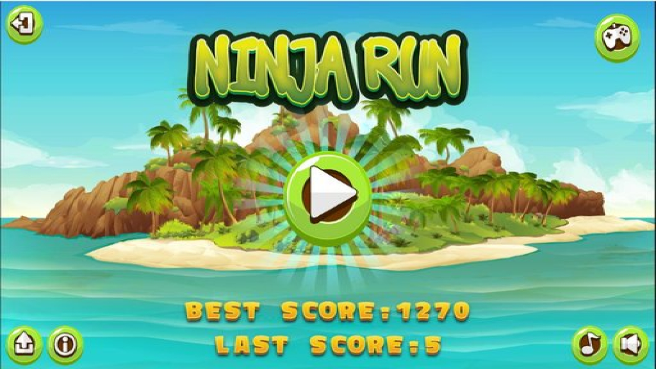 Play Free Ninja Run HTML Game No Login