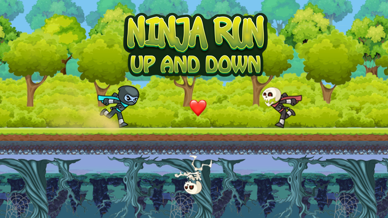 Play Ninja Run Up and Down Free Game Online