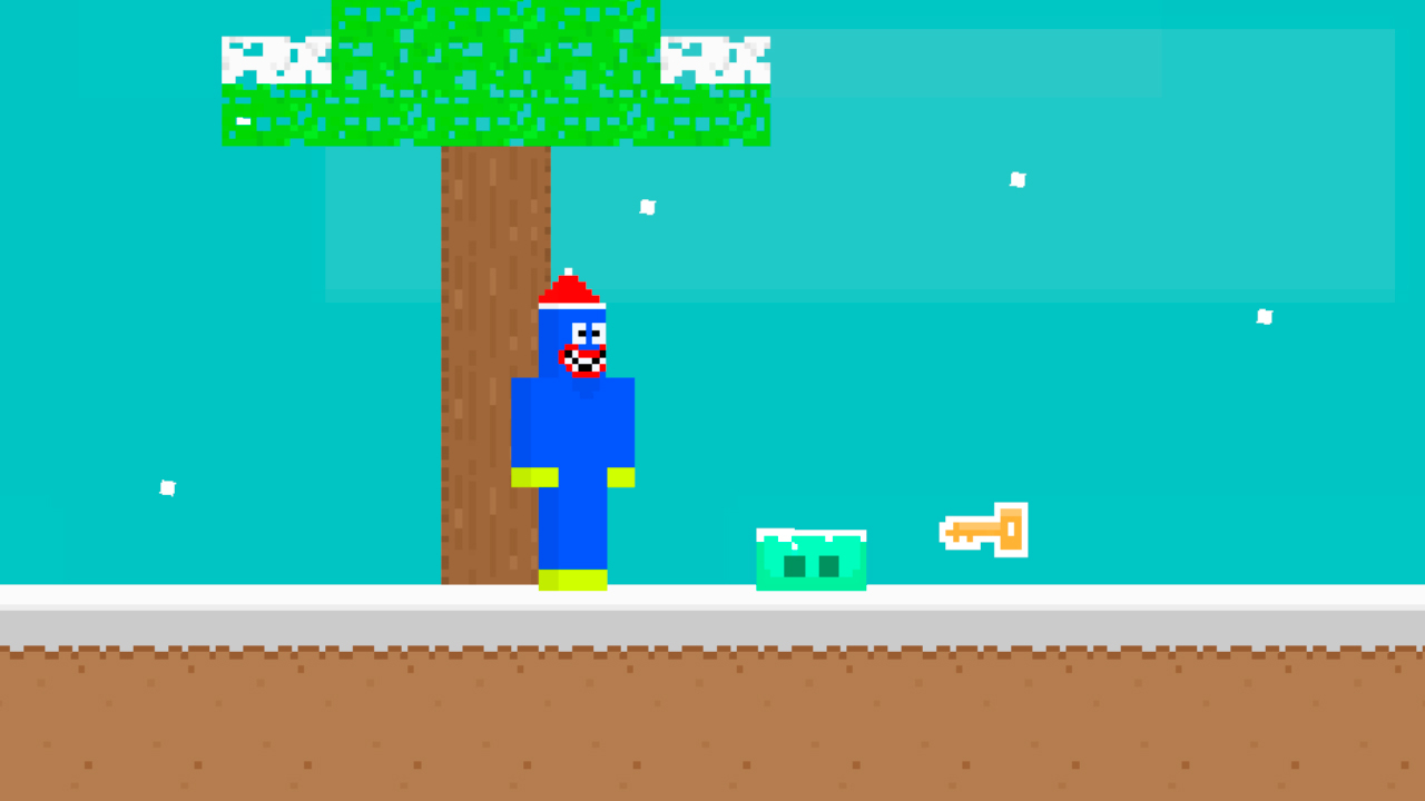 Play Noob Huggy Winter Now Free Online