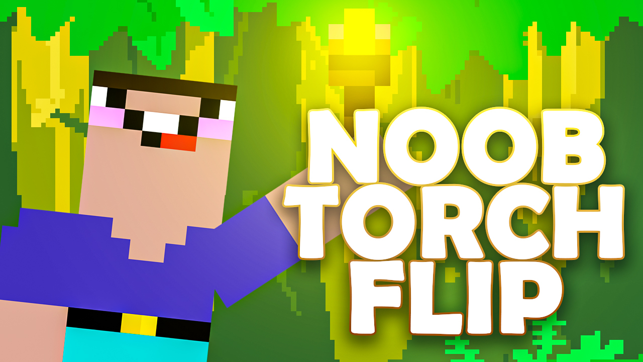 Free Noob Torch Flip 2D Games Play Online
