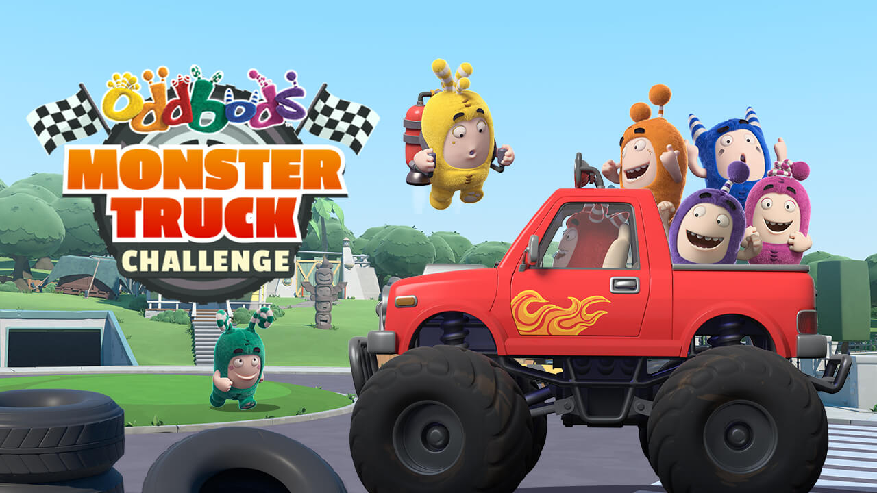 Free Oddbods Monster Truck Play Online Now