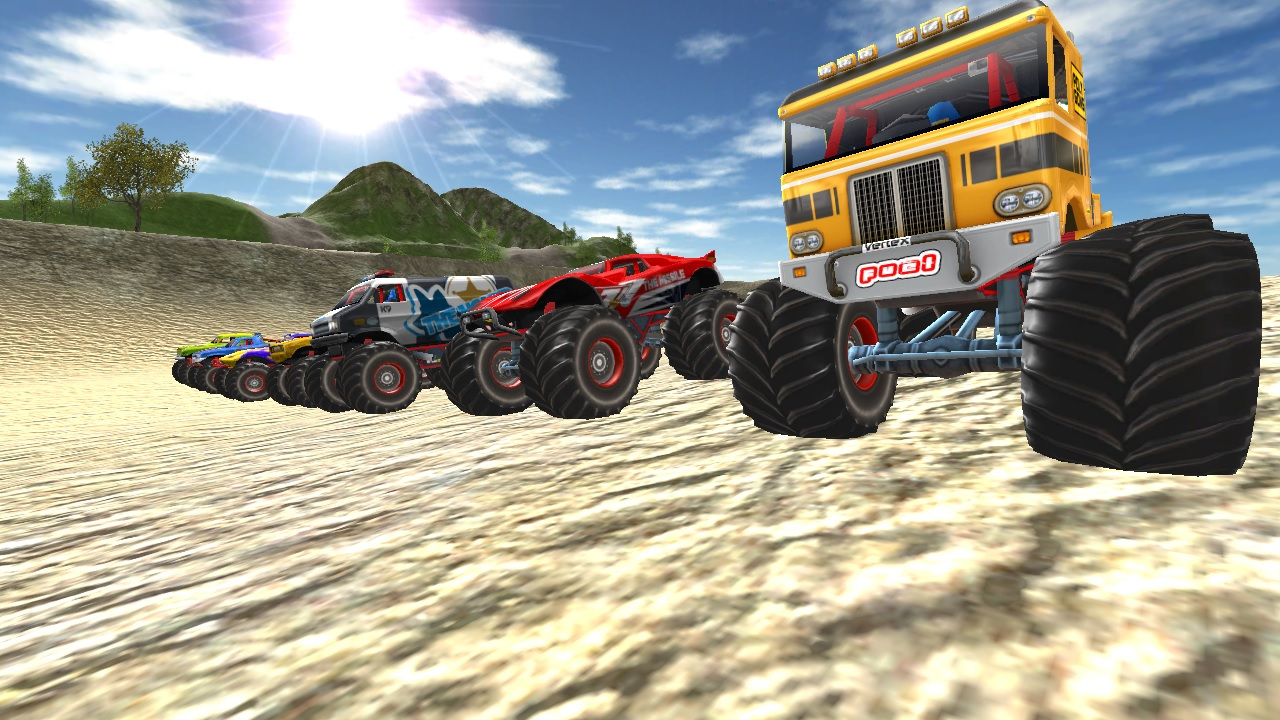 Play Offroad Monster Trucks Mobile Game Anytime