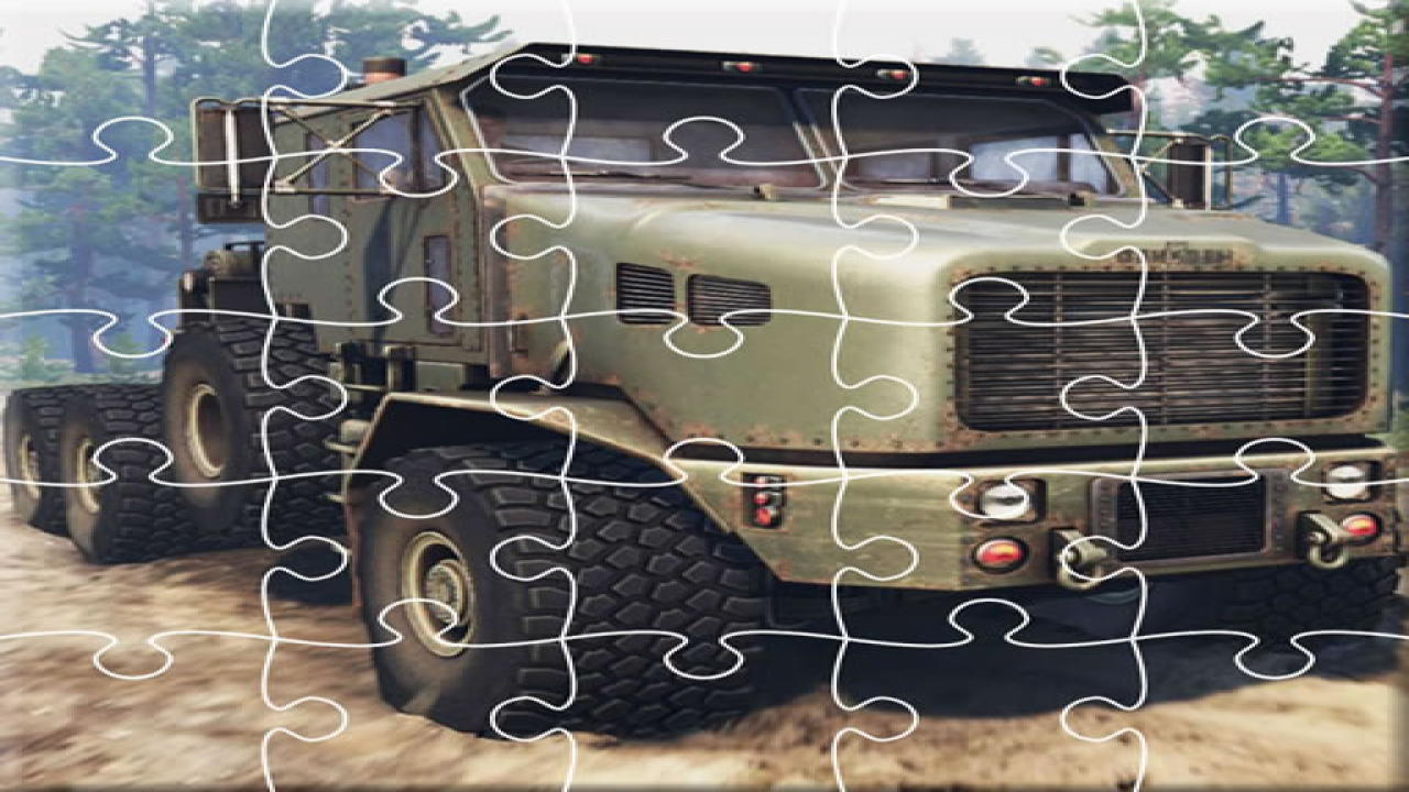 Play Offroad Trucks Jigsaw Game Online Now