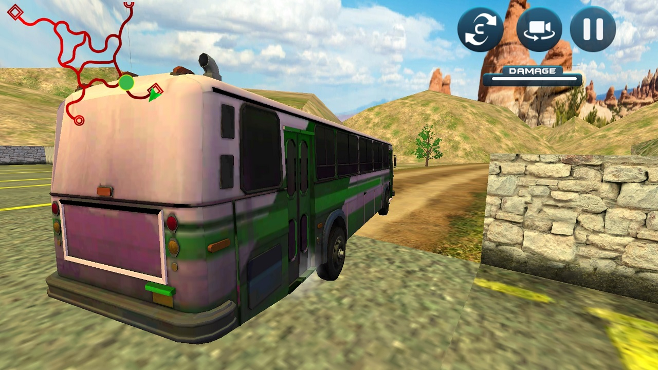 Play Old Country Bus Simulator Free Game Online Now