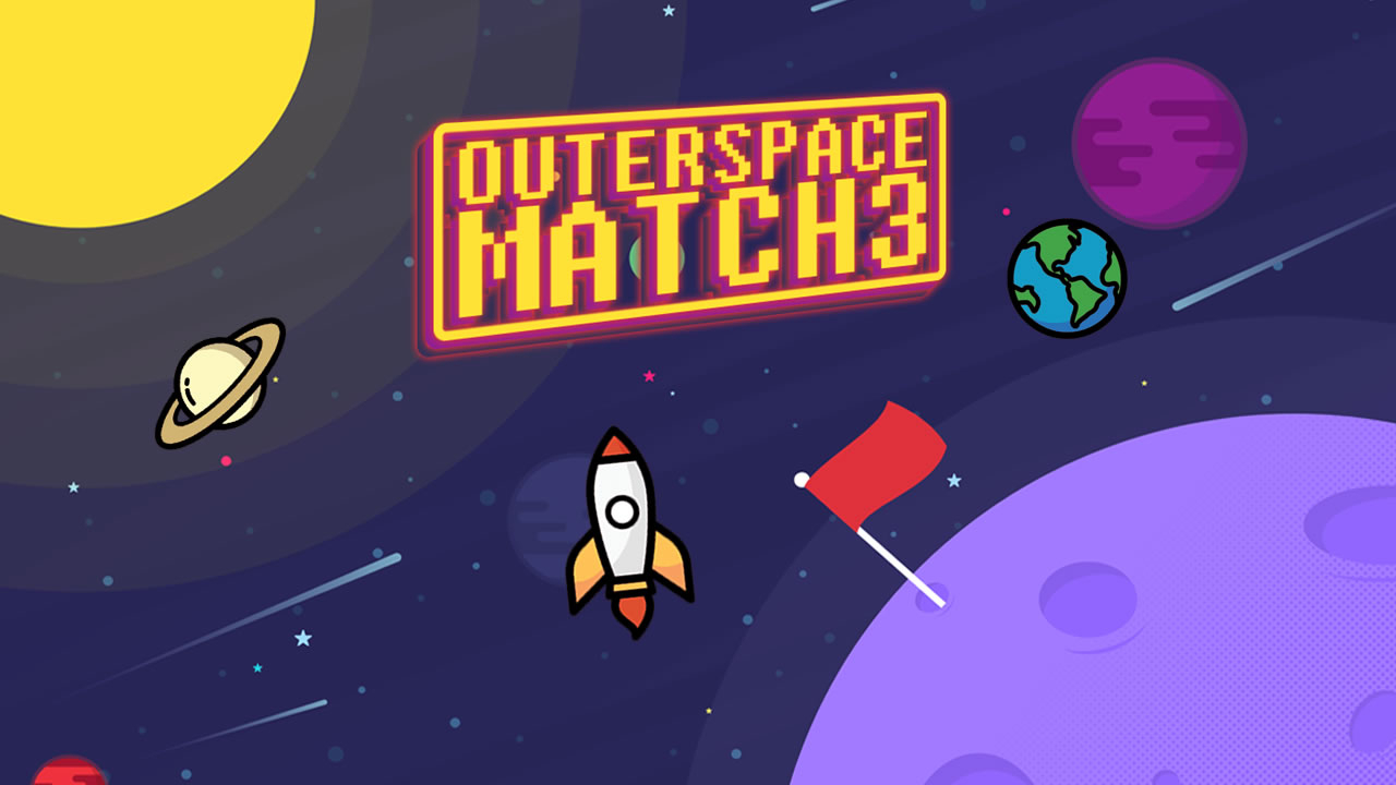 Free Outerspace Match 3 Browser Play Game