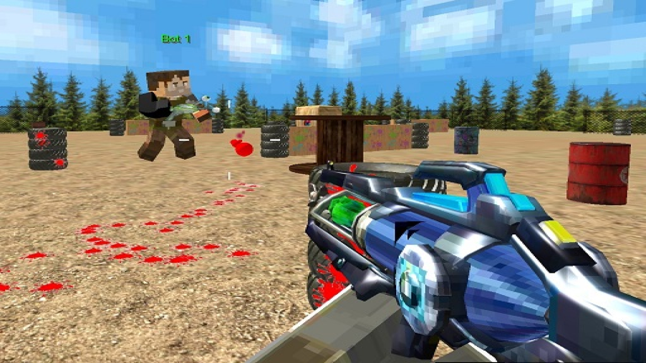 Play PaintBall Fun Shooting Multiplayer Mobile Phone Game
