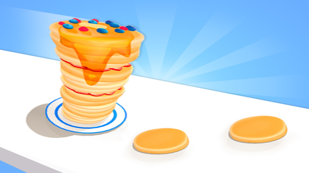 Play Free Pancake Tower 3D Game For Free Online