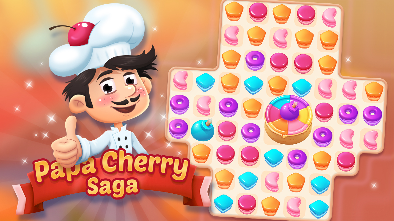 Play Papa Cherry Saga Mobile Now For Free
