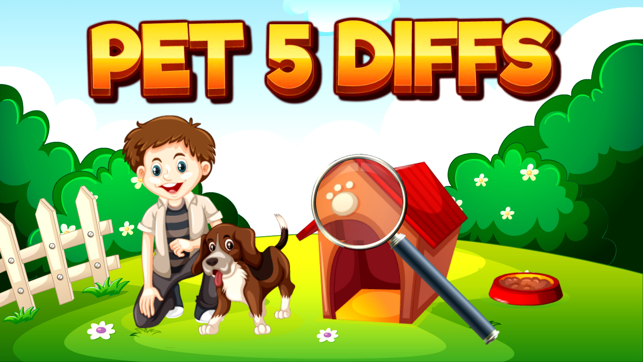 Play Pet 5 Diffs Online Now Free iOS Game