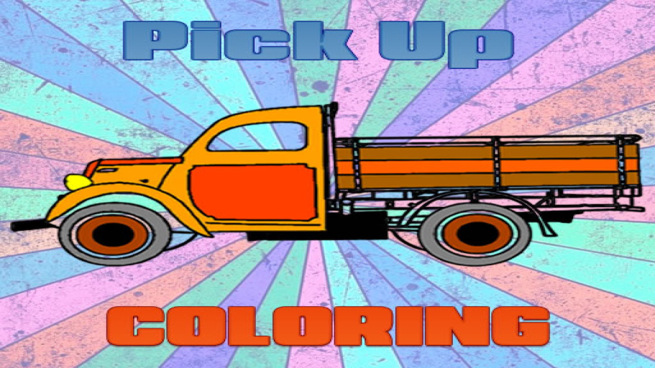 Play Pick Up Trucks Coloring Game Now