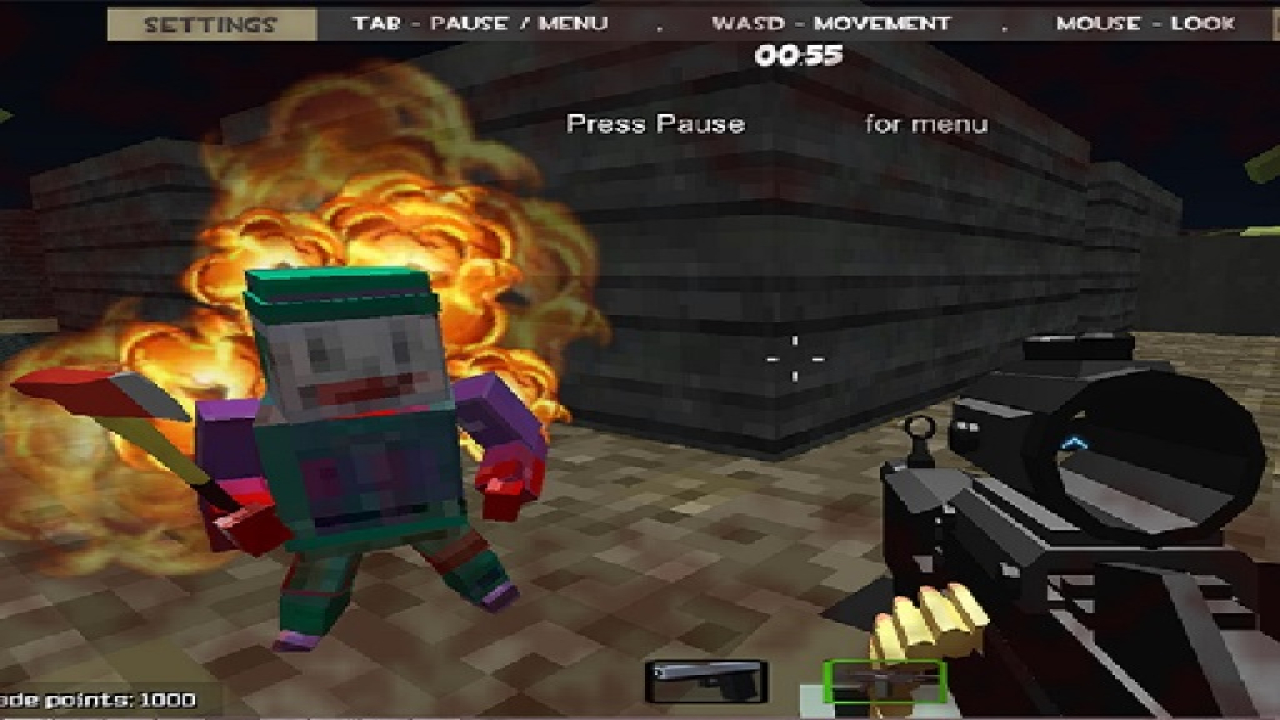 Play Free Pixel gun apocalypse (7cef) Phone Game Mobile