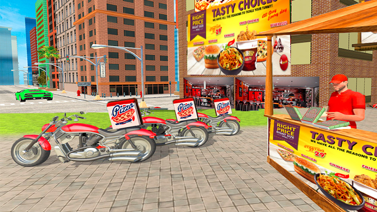 Play PIZZA DELIVERY BOY SIMULATION GAME Free Game Now