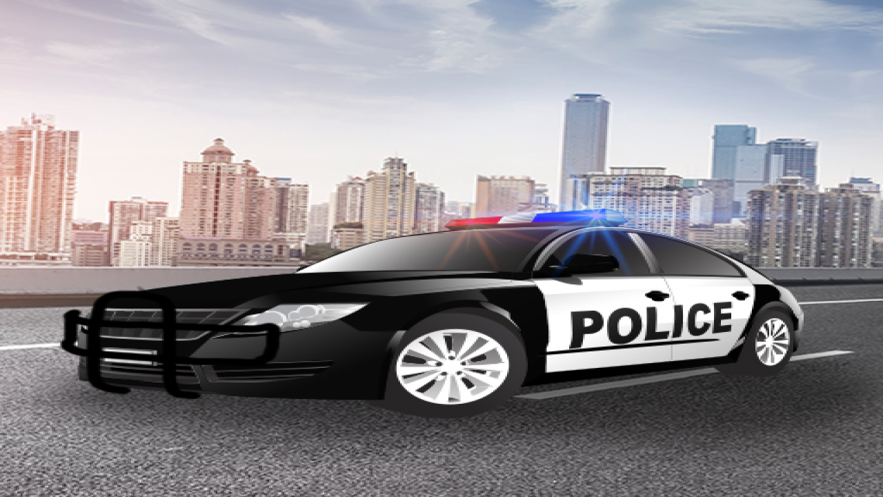 Play Free Police Car Drive iOS Game Online Now