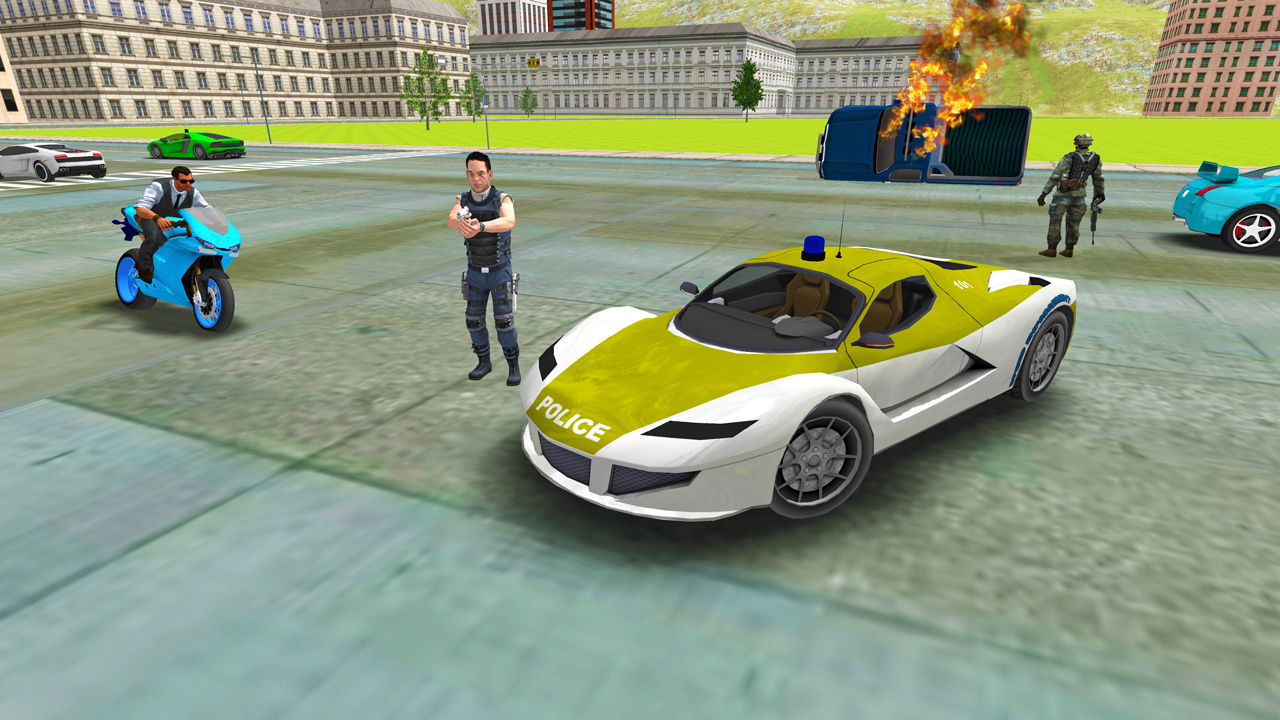 Play Free Police Crime City Simulator Police Car Driving Game Now Online
