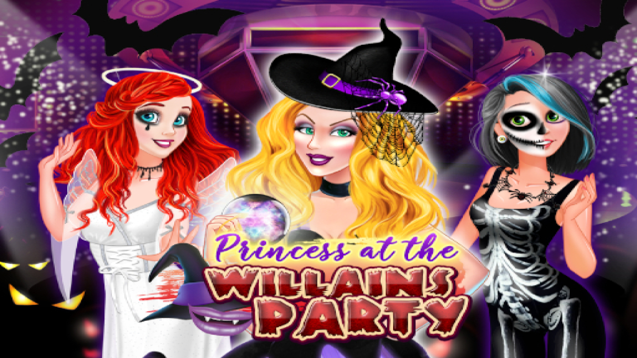 Free Online Princess at the Villains Party Games Now