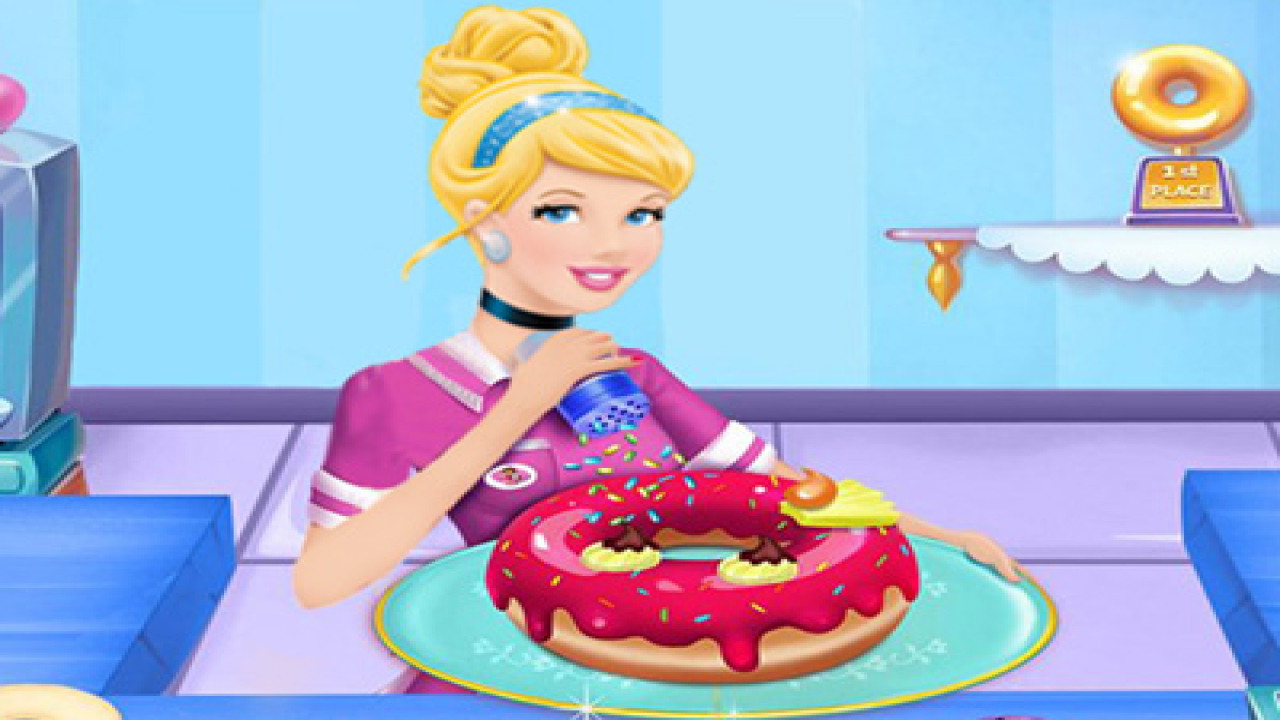 Play Free Princess Donuts Shop (45bf) Online Game