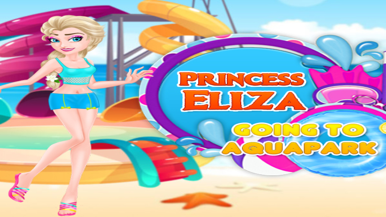 Free Princess Eliza Going To Aquapark Game Online Now