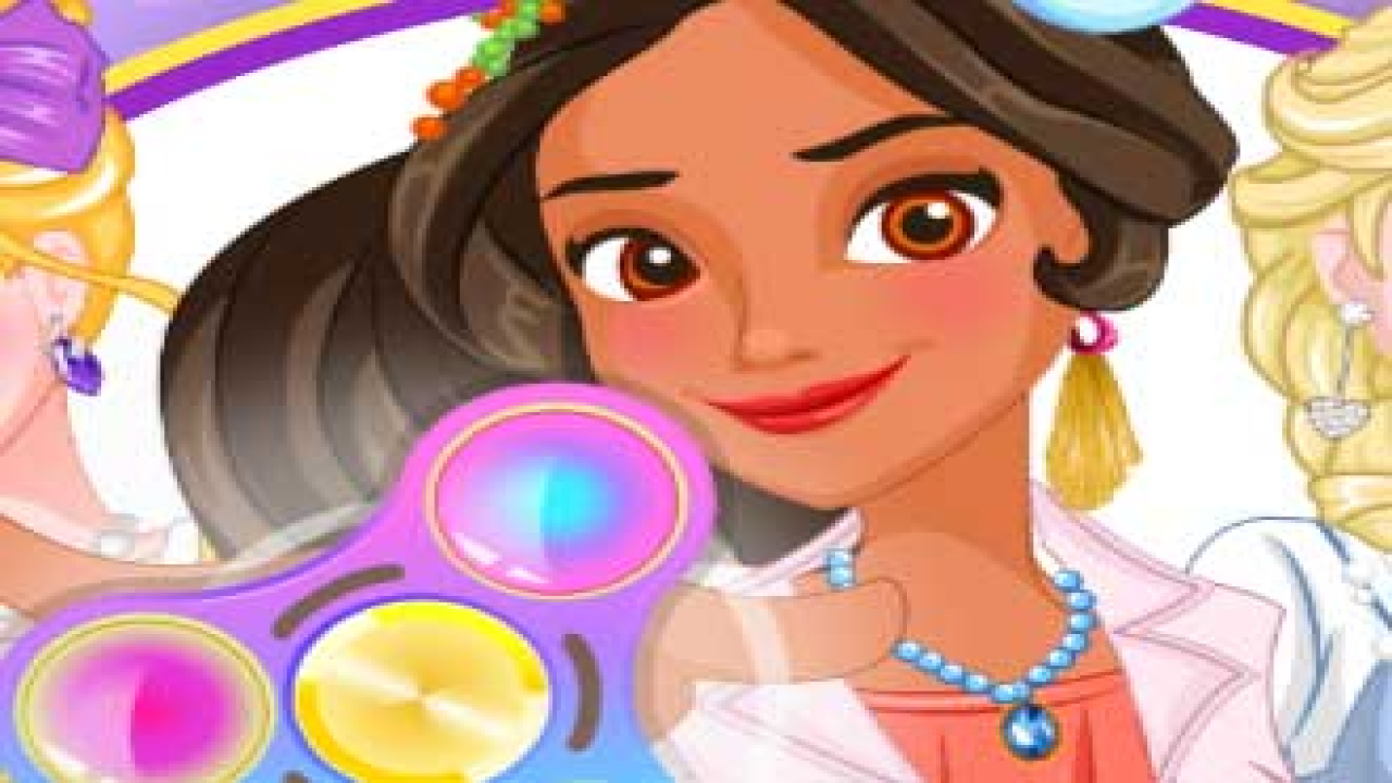 Free Princess Fidget Spinners Browser Game Online
