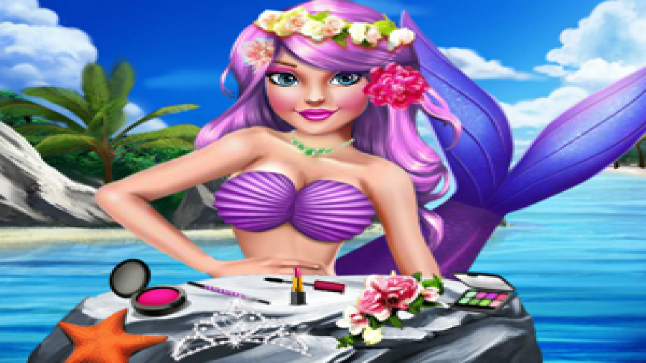 Play Princess Mermaid Makeup Style PC Game No Download