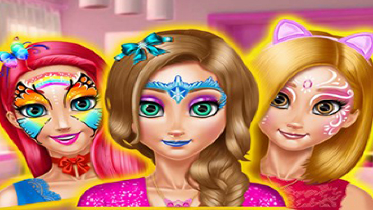 Free Princess Room Face Painting Game Now PC