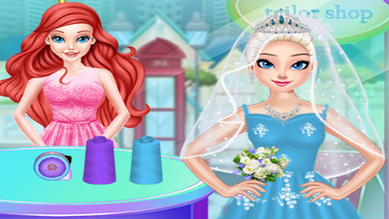 Play Princess Wedding Dress Shop Free Online Browser Game